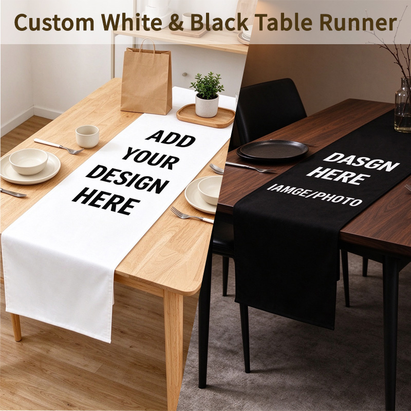 Custom 1pc Home Dining Black/  - Home Textiles & Decorations ulasan dan harga
