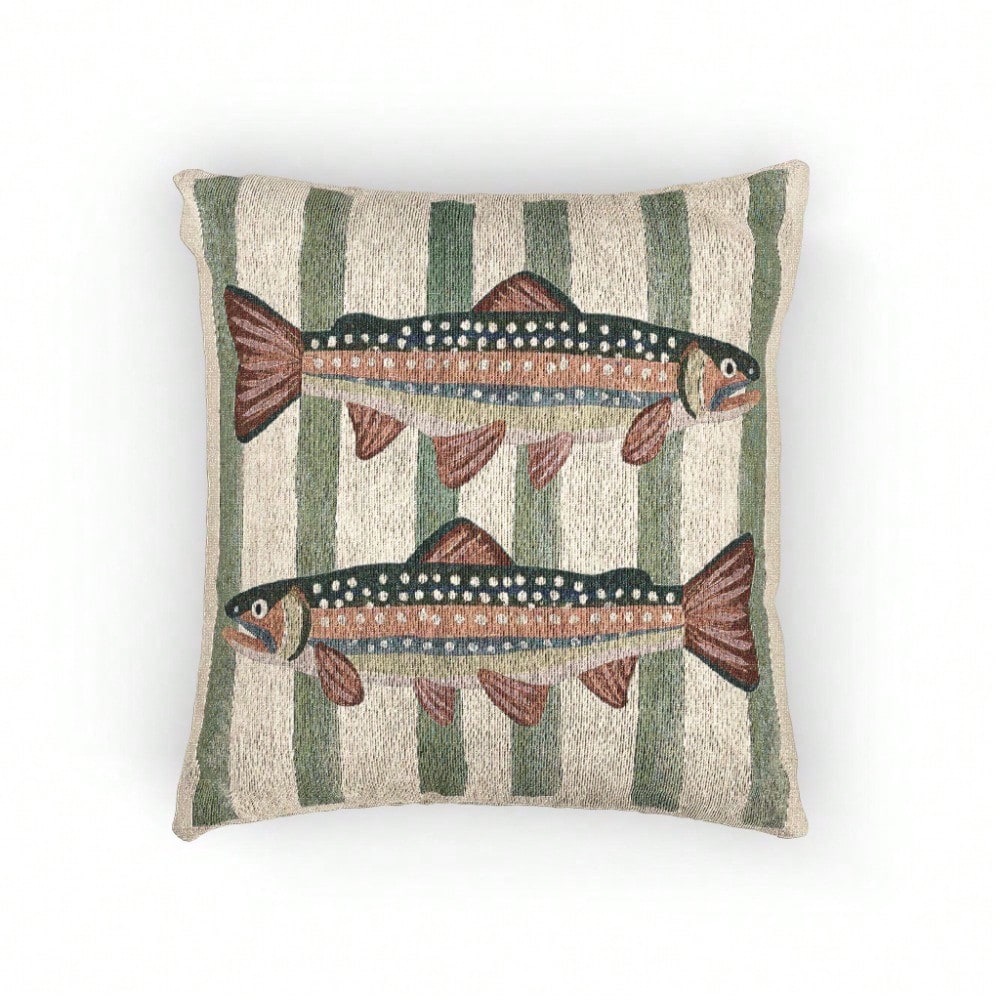 Rainbow Trout Throw Pillow 18x - Pillow Insert 18X18 ulasan dan harga