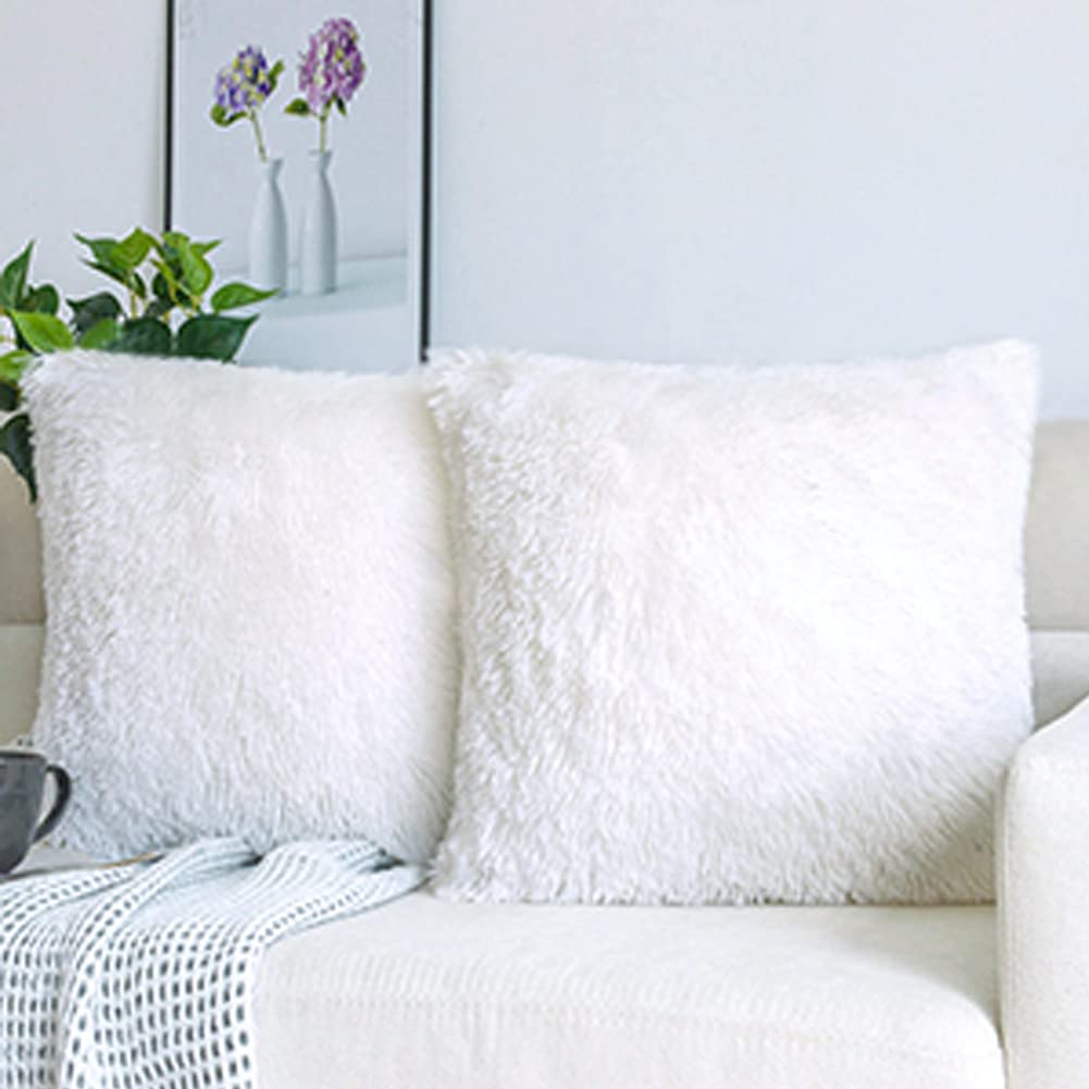 Luxury Soft Faux Fur Fleece Cu - Pillow Insert 18X18 ulasan dan harga