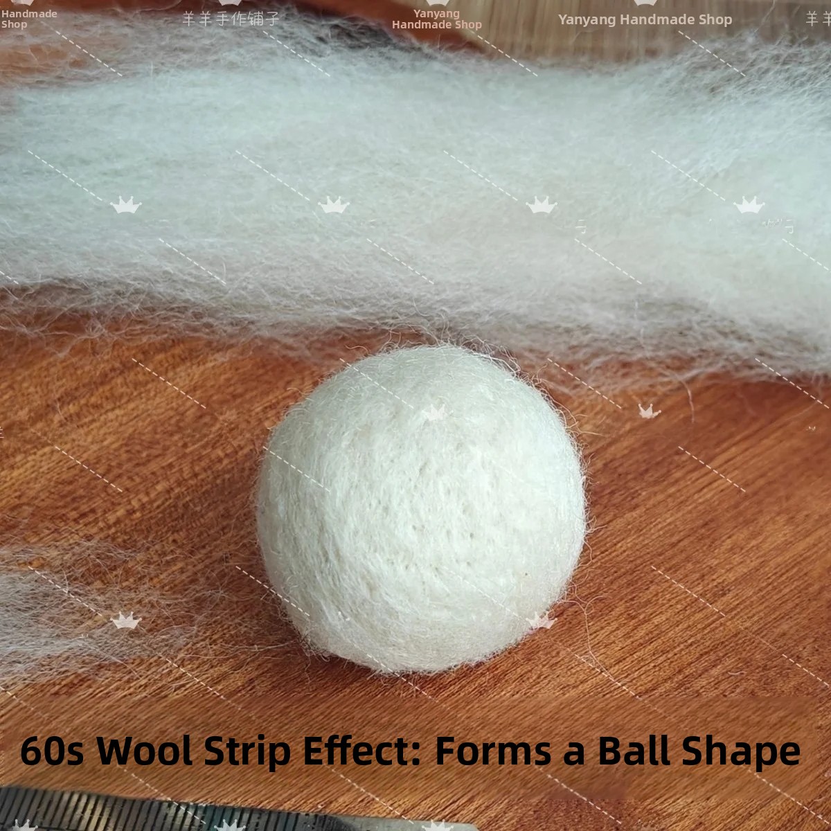 Handmade Wool Felt Base Wool S - Home Textiles & Decorations ulasan dan harga
