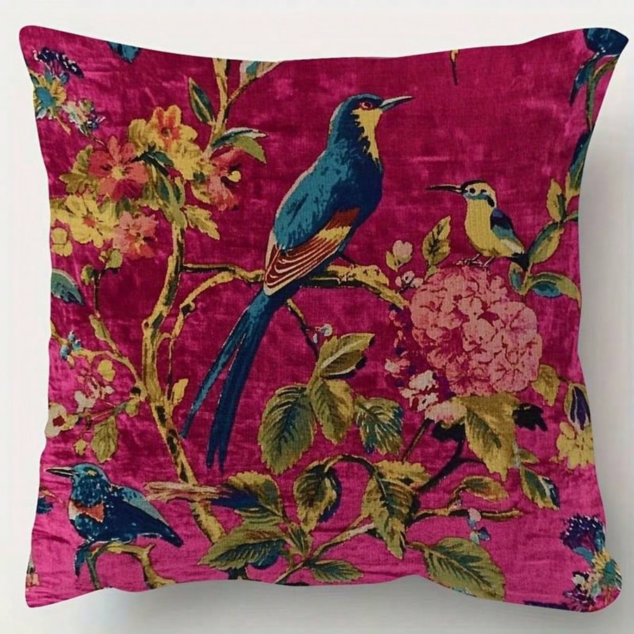 1pc Ultra Soft Velvet Pillow C - Pillow Insert 18X18 ulasan dan harga