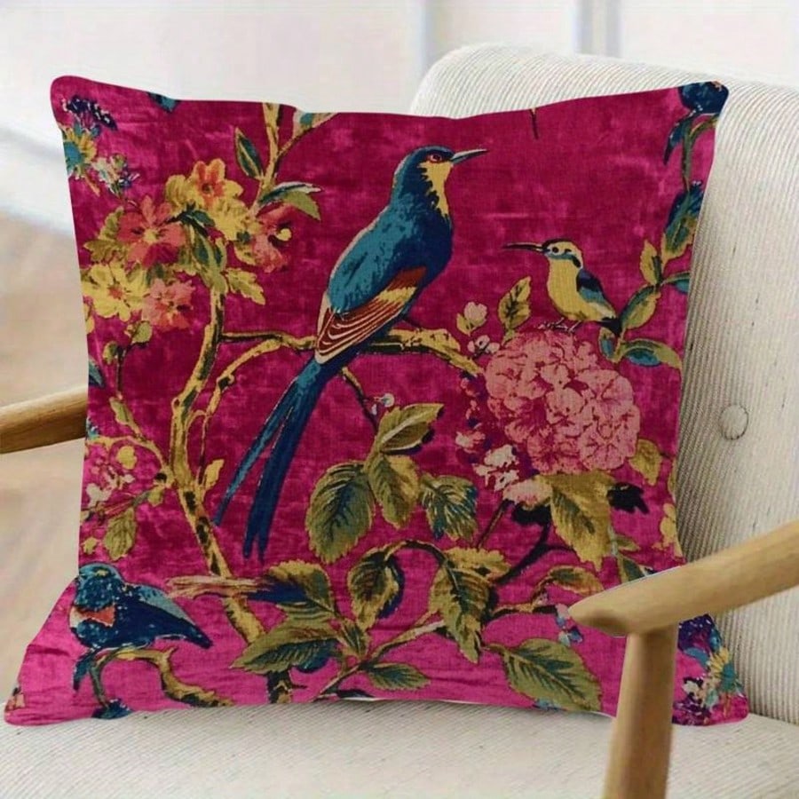 1pc Ultra Soft Velvet Pillow C - Pillow Insert 18X18 ulasan dan harga