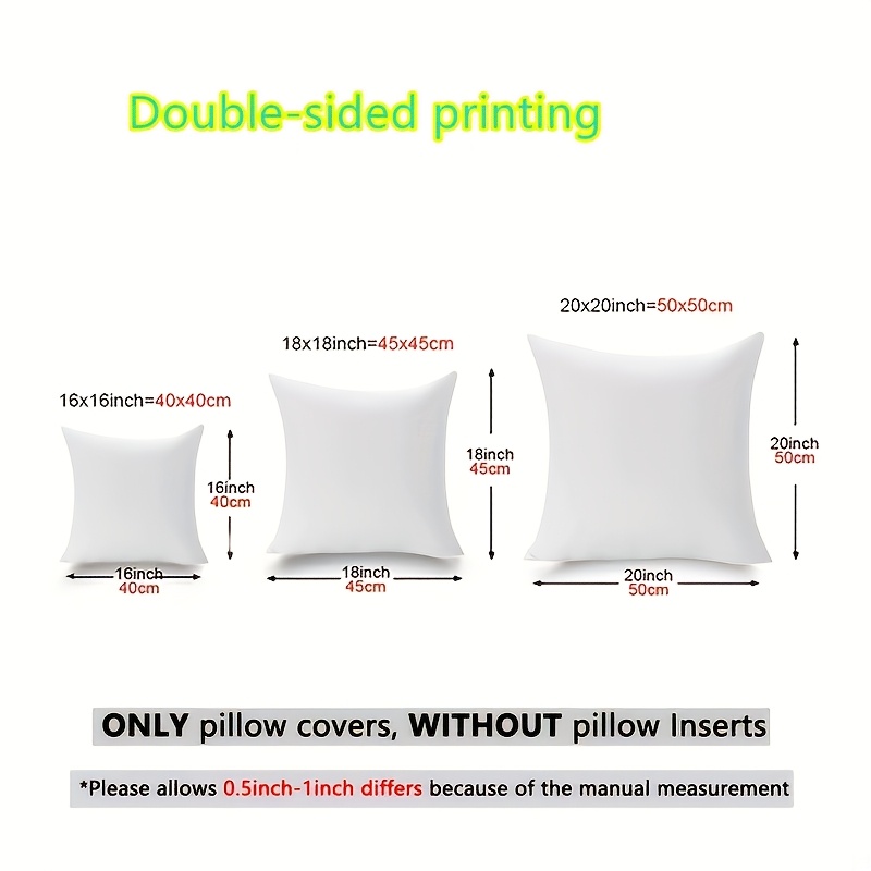 2PCS Christmas Pillow Covers 1 - Pillow Insert 18X18 ulasan dan harga